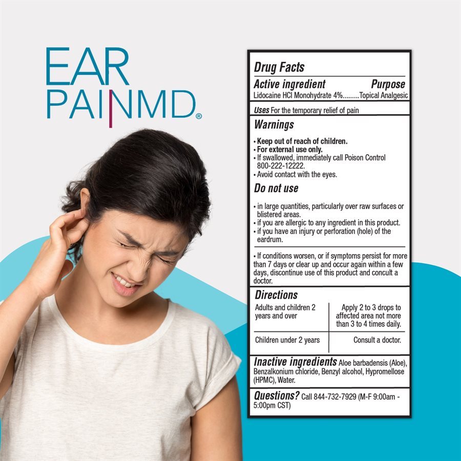 Ear Pain MD (0.42 oz bottle)